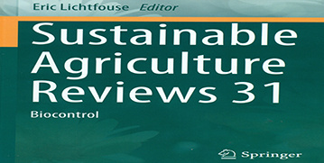 چاپ دو فصل از کتاب  Sustainable Agriculture Reviews ۳۱ توسط انتشارات Springer توسط دکتر پاکدامن