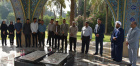 آئین غبار روبی مزار شهدای گمنام دانشگاه به مناسبت سالروز آزاد سازی خرمشهر