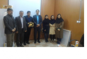 انتخاب انجمن علمی دانشجویی علوم و مهندسی آب به عنوان انجمن برتر دانشگاه علوم کشاورزی  ومنابع طبیعی خوزستان