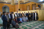 نشست آیت الله حیدری با اعضای هیأت علمی دانشگاه به مناسبت هفته بسیج