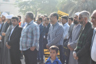 حضور پر شور کارکنان دانشجویان دانشگاه در تجمع و راهپیمایی به منظور محکومیت اقدامات رژیم منحوس صهیونیستی در غزه