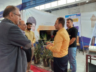 حضور رئیس دانشگاه در نمایشگاه دستاوردهای پژوهشی و فناوری خوزستان