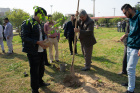 جشن طبیعت در دانشگاه: درختان جدید در دانشگاه علوم کشاورزی و منابع طبیعی خوستان به زمین نشستند.