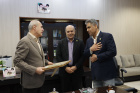 تقدیر معاون وزیر علوم از معاون فرهنگی، اجتماعی و دانشجویی دانشگاه علوم کشاورزی و منابع طبیعی خوزستان