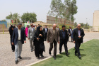 آئین بهره‌برداری از زمین چمن ورزشی دانشگاه با حضور دکتر حبیبا