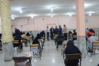 بازدید رئیس دانشگاه از حوزه‌های برگزاری امتحانات