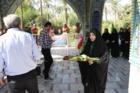 برگزاری مراسم غبار روبی از یادمان شهدای گمنام