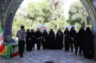 برگزاری مراسم غبار روبی از یادمان شهدای گمنام