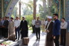 برگزاری مراسم غبار روبی از یادمان شهدای گمنام