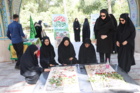 برگزاری مراسم غبار روبی از یادمان شهدای گمنام