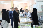 بازدید رئیس دانشگاه از روند ثبت‌نام دانشجویان کارشناسی