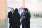 بازدید رئیس دانشگاه از روند ثبت‌نام دانشجویان کارشناسی