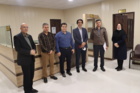 بازدید رئیس دانشگاه از بخش‌های اداری