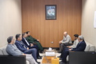 دیدار فرمانده ناحیه امام حسن مجتبی (ع) شهرستان باوی با رئیس دانشگاه