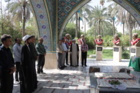 گرامی‌داشت هفته دفاع مقدس با غبارروبی مزار شهدای گمنام