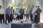 گرامی‌داشت هفته دفاع مقدس با غبارروبی مزار شهدای گمنام