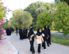 همایش پیاده‌روی دانشگاهیان دانشگاه علوم کشاورزی و منابع طبیعی خوزستان برگزار شد