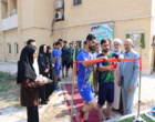 زمین چمن مصنوعی خوابگاه شهید شیخانی دانشگاه علوم کشاورزی و منابع طبیعی خوزستان افتتاح شد