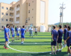 زمین چمن مصنوعی خوابگاه شهید شیخانی دانشگاه علوم کشاورزی و منابع طبیعی خوزستان افتتاح شد