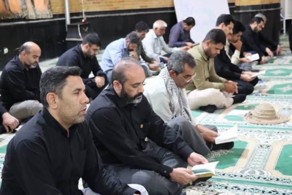 برگزاری مراسم قرائت زیارت عاشورا و عزاداری دهه اول محرم