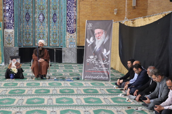 برگزاری مراسم گرامی‌داشت چهلمین روز شهادت رهبر شهید در دانشگاه