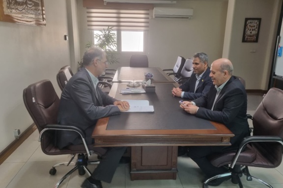 دیدار رئیس دانشگاه با سرپرست صندوق رفاه دانشجویان وزارت علوم