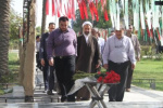 گزارش تصویری مراسم تجدید میثاق با شهدای گمنام دانشگاه کشاورزی و منابع طبیعی رامین خوزستان