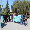 دومین برنامه نمادین پاکسازی محوطه دانشگاه علوم کشاورزی و منابع طبیعی خوزستان