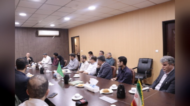 دیدار رئیس دانشگاه با اعضای هیئت علمی دانشکده مهندسی زراعی و عمران روستایی