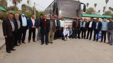 گزارش تصویری بازدید بسیج کارکنان دانشگاه از مناطق عملیاتی شلمچه- خرمشهر