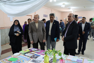 بازدید معاون وزیر علوم از نمایشگاه کرامت در دانشگاه علوم کشاورزی و منابع طبیعی خوزستان