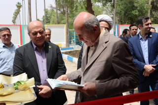 آیین افتتاحیه سرای دانشجویان متأهل دانشگاه علوم کشاورزی و منابع طبیعی خوزستان با حضور معاون وزیر علوم