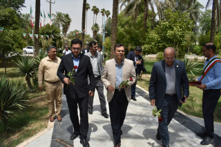 حضور دکتر شالچی، معاون فرهنگی و اجتماعی وزیر علوم، تحقیقات و فناوری در دانشگاه