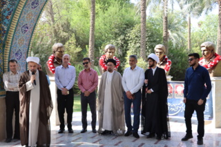 برگزاری مراسم غبار روبی از یادمان شهدای گمنام
