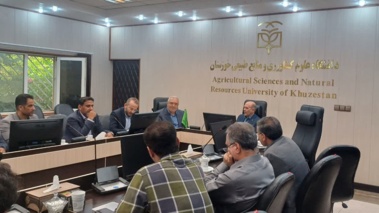 برگزاری نشست مشترک دانشگاه و سازمان پارک‌ها و فضای سبز شهرداری اهواز