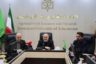 تأکید استاندار خوزستان بر ضرورت مقابله با آلودگی‌ها در نشست اندیشکده حکمرانی کشاورزی و محیط زیست خوزستان