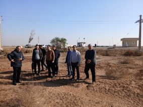 بازدید اعضای هیئت علمی از سایت‌های شرکت نفت و گاز اروندان