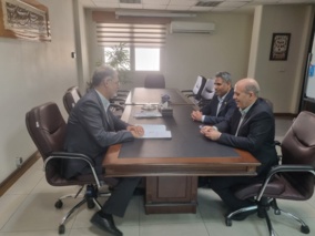 دیدار رئیس دانشگاه با سرپرست صندوق رفاه دانشجویان وزارت علوم